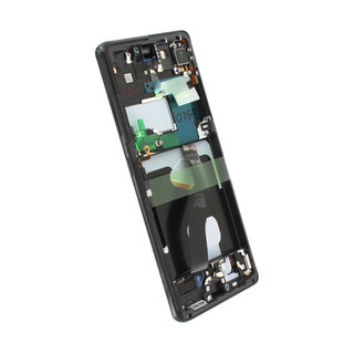 Samsung Galaxy S21 Ultra 5G (G998B) Display, Phantom Black, (Excl. Camera), GH82-26035A;GH82-26036A