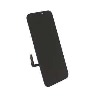 Display, OEM Pulled, Black, Compatible With The Apple iPhone 12