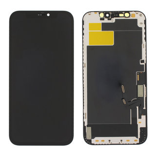 Display, Compatible (AAA), Zwart, Geschikt Voor Apple iPhone 12 Pro