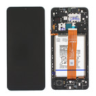 Samsung Galaxy A12 (A125F) Display + Batterie, Schwarz, GH82-24708A;GH82-24709A