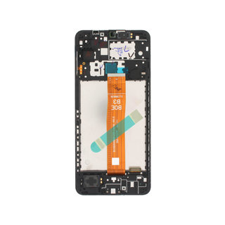 Samsung Galaxy A12 Nacho / A12s (A127F) Display (BOE Flex Version), Zwart, GH82-26485A;GH82-26486A