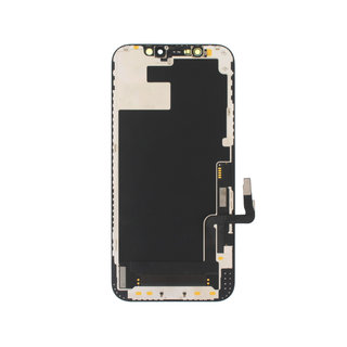 Display, OEM New, Black, Compatible With The Apple iPhone 12