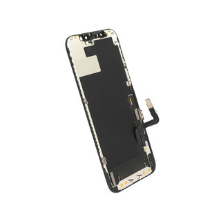 Display, OEM New, Black, Compatible With The Apple iPhone 12