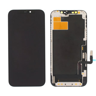 Display, OEM Refurbished, Black, Compatible With The Apple iPhone 12