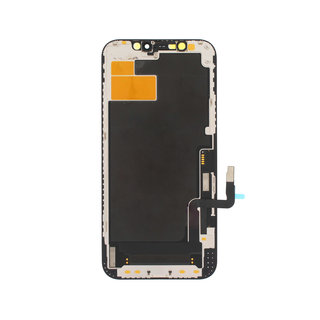 Display, OEM Refurbished, Black, Compatible With The Apple iPhone 12