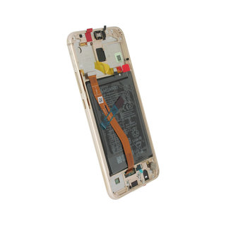 Huawei Mate 20 lite (SNE-LX1) Display, Gold, Incl. Battery HB386589ECW, 02352DKN;02352DFP;02352GTV