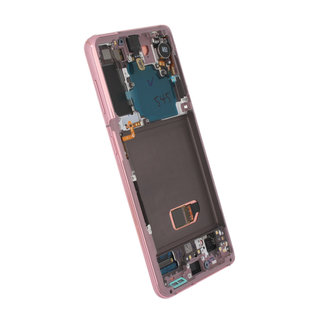 Samsung Galaxy S21 5G (G991B) Display, Phantom Pink/Roze, GH82-24544D;GH82-24545D