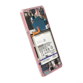 Samsung G991B Galaxy S21 5G Display + Batterie, Phantom Pink, GH82-24716D;GH82-24718D