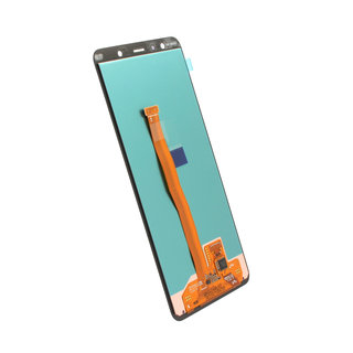 Samsung A750FN/DS Galaxy A7 (2018) LCD Display Module, Zwart, GH96-12078A