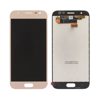 Samsung J330F Galaxy J3 2017 LCD Display Modul + Touchbildschirm, Gold, GH96-10990A