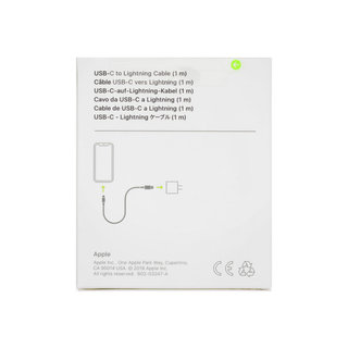 Apple Lightning auf USB-C Kabel - 1M - Blisterpackung