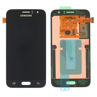 Samsung J120F Galaxy J1 2016 LCD Display Module, Zwart, GH97-18224C;GH97-19005C