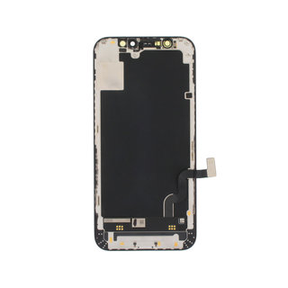 Display, OEM Pulled, Black, Compatible With The Apple iPhone 12 Mini