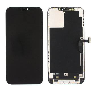 Display, OEM Pulled, Zwart, Geschikt Voor Apple iPhone 12 Pro Max