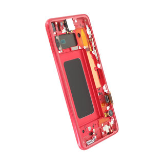 Samsung Galaxy S10e (G970F) Display, Cardinal Red/Rood, GH82-18852H;GH82-18836H