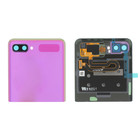 Samsung Galaxy Z Flip (F700F) Display Achterkant, Mirror Purple/Paars, SCLCD-SUB UB/Backcover, GH96-13380B