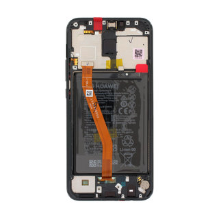 Huawei SNE-L21 Mate 20 lite Display + Batterij, Zwart, 02352GTW