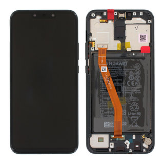 Huawei SNE-L21 Mate 20 lite Display + Battery, Black, 02352GTW