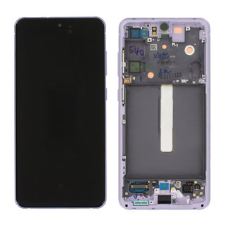 Samsung Galaxy S21 FE 5G (G990B) Display, Lavender Purple/Lila, GH82-26414D;GH82-26420D;GH82-26590D