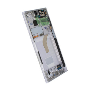 Samsung Galaxy S22 Ultra 5G (S908B) Display, Phantom White/Weiß, GH82-27488C;GH82-27489C