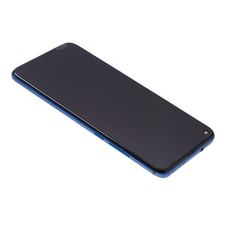 Huawei View 20 (PCT-L29) Display, Phantom Blue/Blauw, Incl. Battery HB436486ECW, 02352JKQ