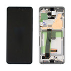 Samsung Galaxy S20 Ultra (G988F/DS) Display, Excl. Camera, Cloud White/Wit, GH82-26032C;GH82-26033C