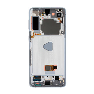 Samsung Galaxy S21+ 5G (G996B) Display, Phantom Silver, (Excl. Camera), GH82-27268C;GH82-27267C