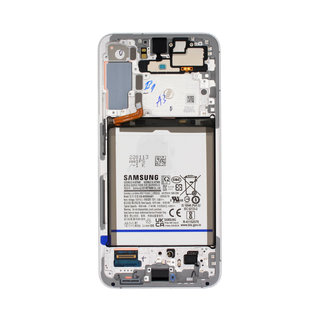Samsung S906B Galaxy S22+ 5G Display + Battery, Phantom White, GH82-27499B