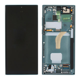 Samsung Galaxy S22 Ultra 5G (S908B) Display, Green, GH82-27488D;GH82-27489D