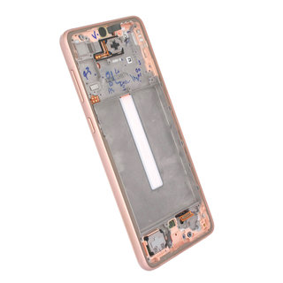 Samsung Galaxy A33 5G (A336B) Display, Awesome Peach/Goud, GH82-28143D;GH82-28144D