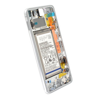 Samsung Galaxy S10e (G970F) Display + Batterie, Prism White/Weiß, GH82-18843B