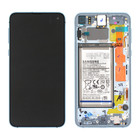 Samsung Galaxy S10e (G970F) Display + Batterie, Prism Blue/Blau, GH82-18843C