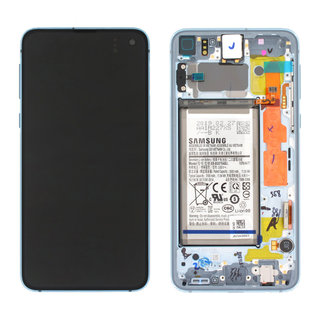 Samsung Galaxy S10e (G970F) Display + Batterie, Prism Blue/Blau, GH82-18843C