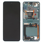 Samsung Galaxy Z Flip3 5G (F711B) Inner Display (MAIN LCD) Incl. Frame, Green, GH82-27244C;GH82-27243C