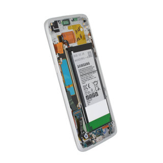 Samsung Galaxy S7 Edge (G935F) Display + Batterie, Silber, GH82-13360A