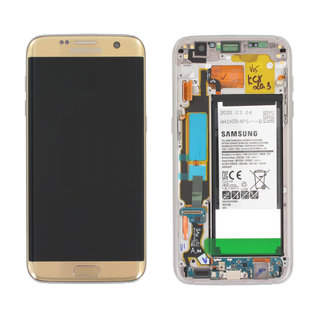 Samsung Galaxy S7 Edge (G935F) Display + Battery, Gold, GH82-13361A