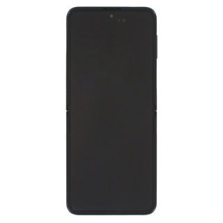 Samsung Galaxy Z Flip3 5G (F711B) Inneres Display (MAIN/Inner LCD) Incl. Frame, Phantom Black/Schwarz, GH82-27244A;GH82-27243A