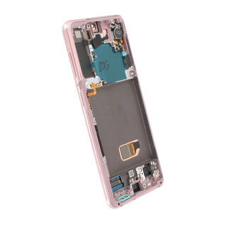 Samsung Galaxy S21 5G (G991B) Display, Phantom Pink, Excl. Camera, GH82-27256D;GH82-27255D