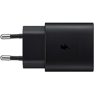 Samsung USB-C Ladegerät + USB-C auf USB-C Kabel, Schwarz, 25W (EP-TA800XBEGWW) | Blisterpackung