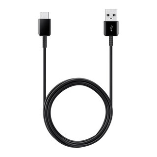 Samsung F700F USB auf USB-C Kabel, EP-DF700BBE, Schwarz, 1M, GH39-02064A