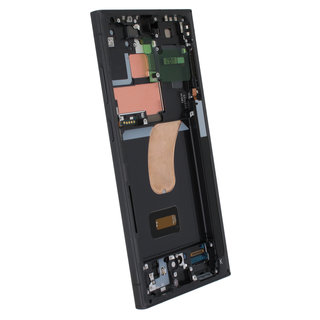 Samsung Galaxy S23 Ultra (S918B) Display, Phantom Black/Schwarz, GH82-30465A;GH82-30466A