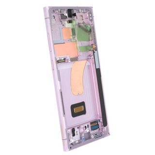 Samsung Galaxy S23 Ultra (S918B) Display, Lavender/Paars, GH82-30465D;GH82-30466D