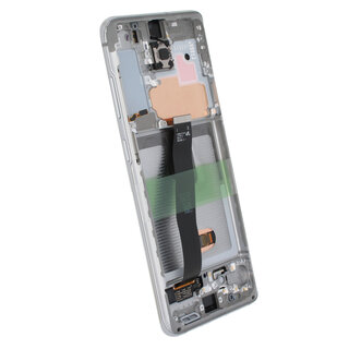 Samsung Galaxy S20 5G (G981F/DS) Display (Excl. Camera), Cloud White, GH82-31432B;GH82-31433B