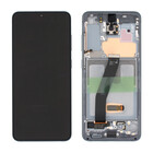 Samsung Galaxy S20 5G (G981F/DS) Display (Exkl. Kamera), Cosmic Grey/Grau, GH82-31432A;GH82-31433A