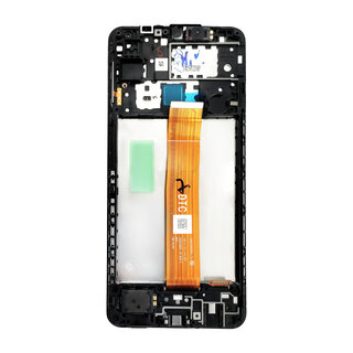 Samsung Galaxy A12 Nacho / A12s (A127F) Display (DTC Flex Version), Zwart, GH82-26486A