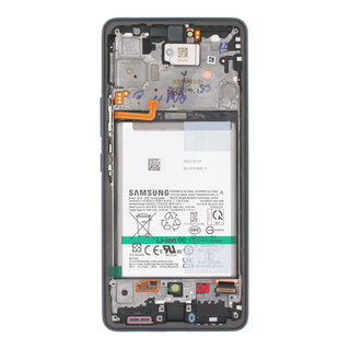 Samsung A536B Galaxy A53 5G Display + Batterie, Awesome Black/Schwarz, GH82-28026A