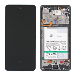 Samsung A536B Galaxy A53 5G Display + Batterij, Awesome Black/Zwart, GH82-28026A