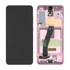 Samsung Galaxy S20 5G (G981F/DS) Display (Exkl. Kamera), Cloud Pink/Rosa, GH82-31432C;GH82-31433C