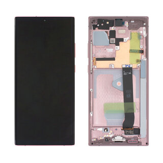 Samsung Galaxy Note20 Ultra 5G (N986B) Display (Excl. Camera), Mystic Bronze/Brons, GH82-31453D;GH82-31454D;GH82-31459D