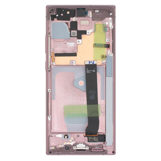 Samsung Galaxy Note20 Ultra 5G (N986B) Display (Excl. Camera), Mystic Bronze/Brons, GH82-31453D;GH82-31454D;GH82-31459D